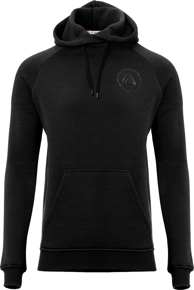 Aclima Men's FleeceWool V2 Hoodie Jet Black v:2586950