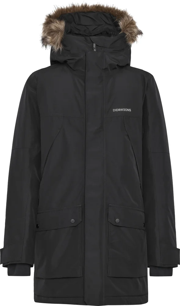 Didriksons Men’s Rick Parka 2 Black v:7041887