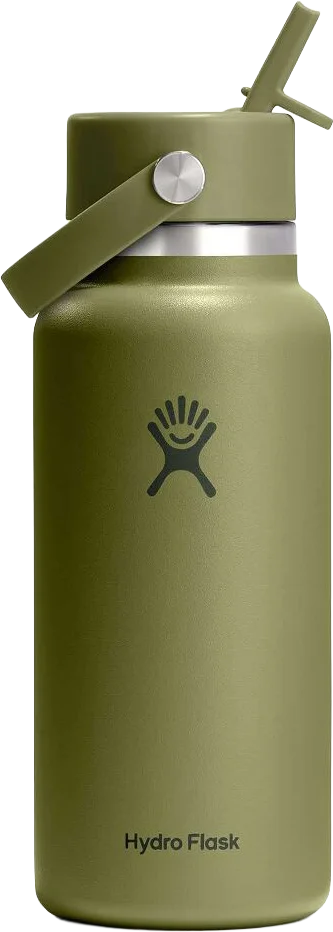 Hydro Flask Wide Flex Straw Cap 946ml Palmer Green v:5826671