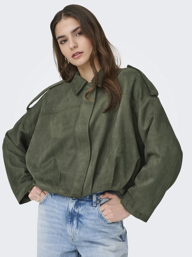 JDYNIA FAUX SUEDE BAT JACKET O v:5929150