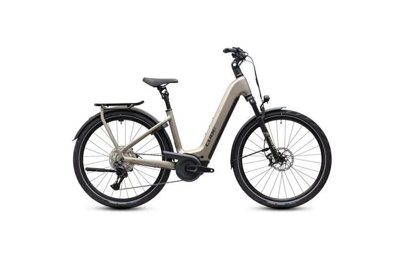 Elsykkel Cube Kathmandu Hybrid SLX 800 Low Flashstone/Chrome v:9286632