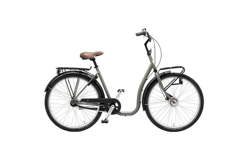 Damesykkel Skeppshult Dela 7-Vxl Oliv Matt v:4443493