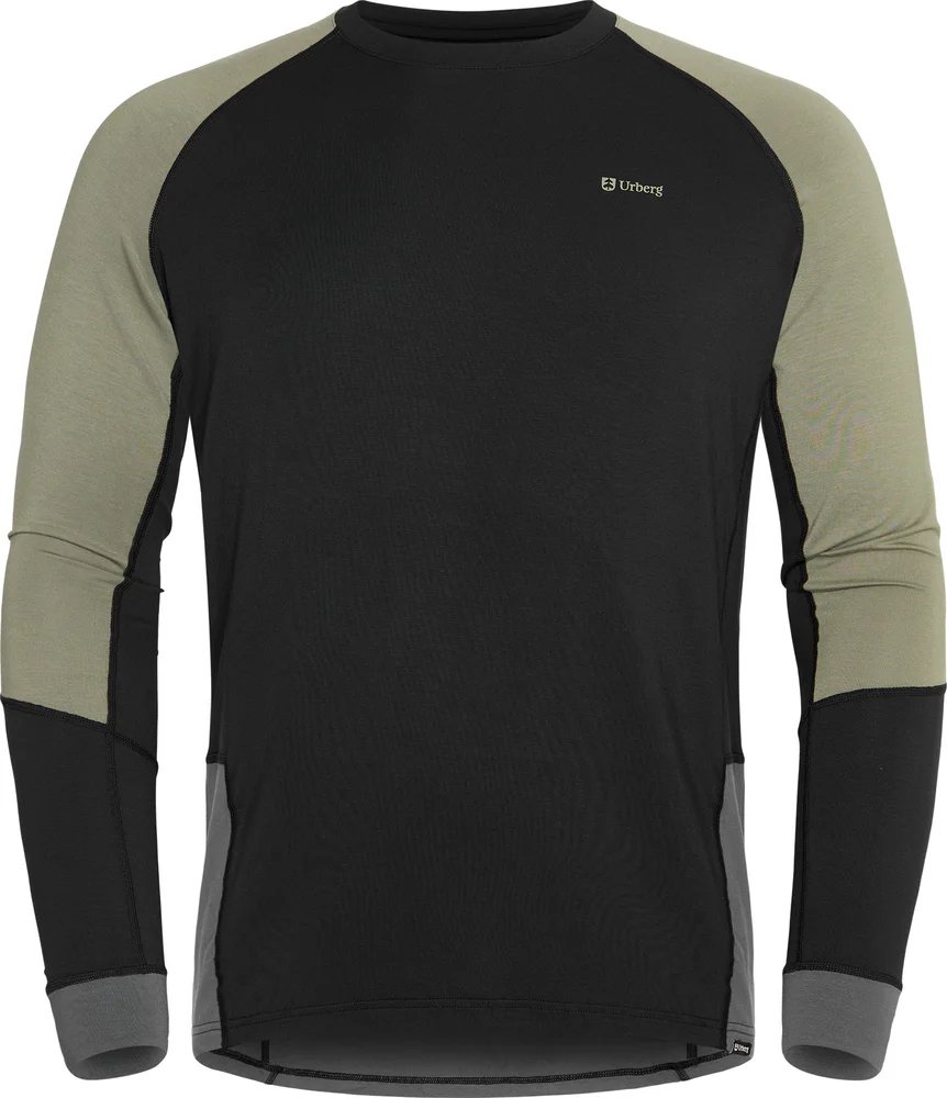 Urberg Men's Tree Base Layer Top Black Beauty v:8565332