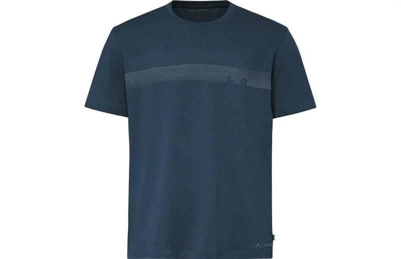 Sykkeltrøye Vaude Men's Cyclist T-Shirt V Dark Sea v:1500038
