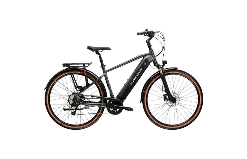 Elsykkel hybrid Kross Trans Hybrid 1.0 M Graphite/Grey v:3033189