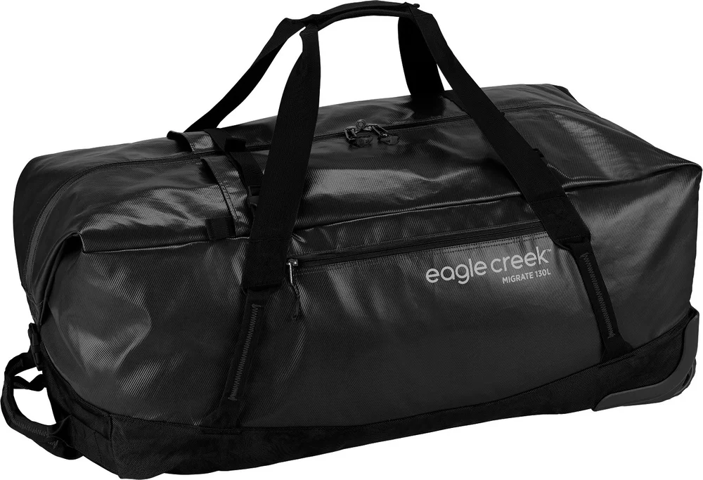 Eagle Creek Migrate Wheeled Duffel 130 L Midnight Black v:3581860 Eagle Creek Migrate Wheeled Duffel 130 L Midnight Black v:3581860