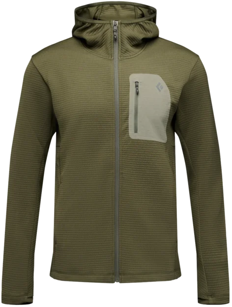 Black Diamond Men's Diverge Fz Hoody Dark Moss v:6530993