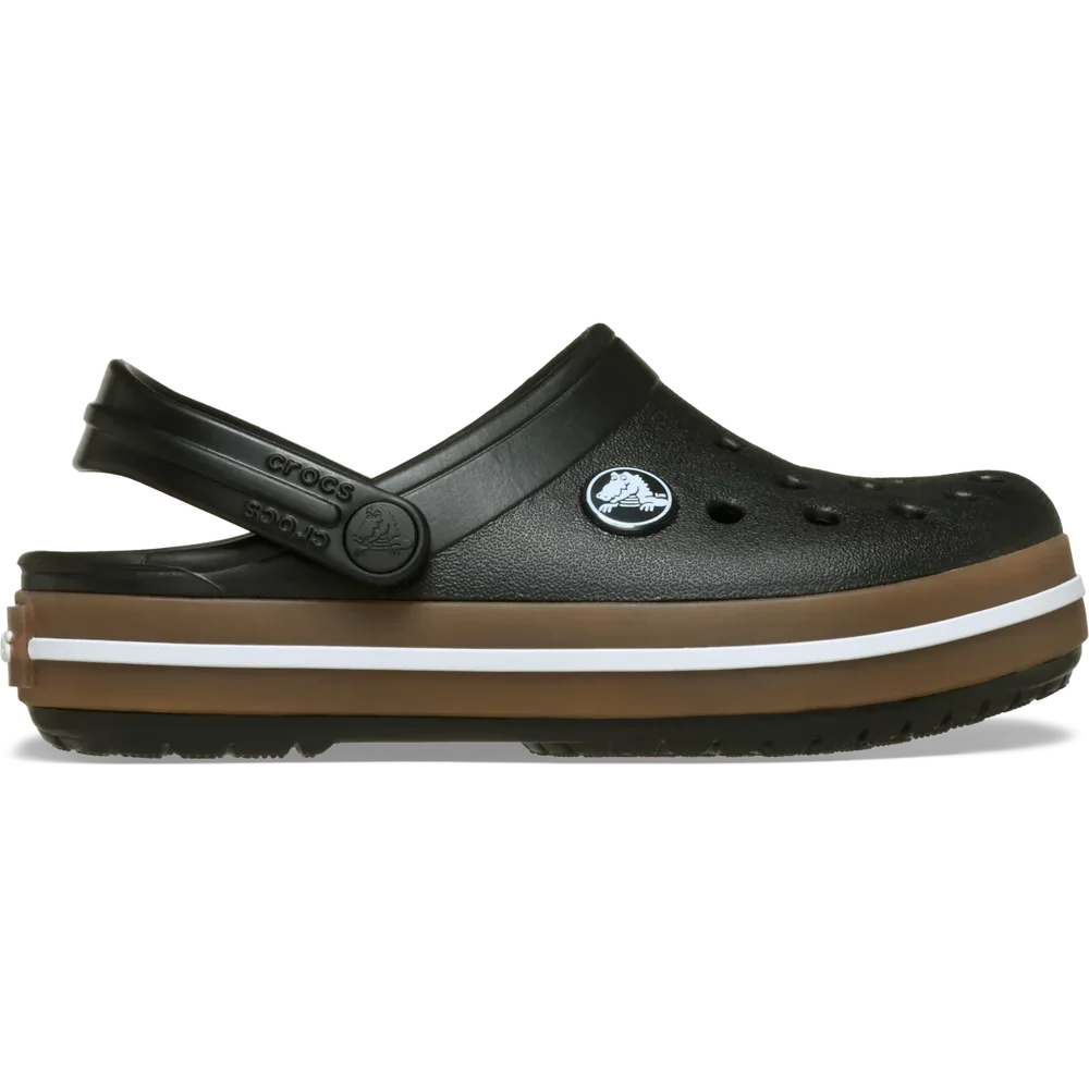 Crocs Toddler Crocband Gum Clog Black v:9064298 Crocs Toddler Crocband Gum Clog Black v:9064298