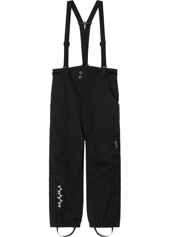 Isbjörn of Sweden Kids' Penguin Shell Pants Low Black v:1348848