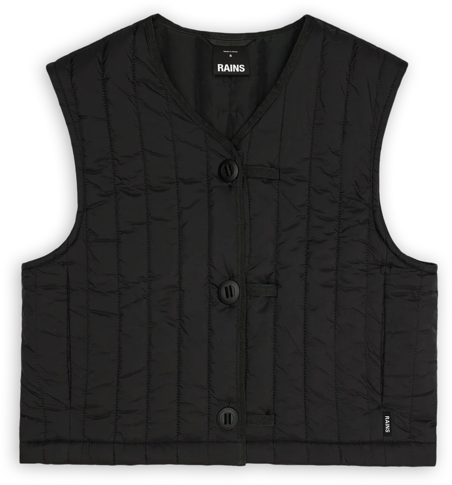 Rains Women’s Banja Short Liner Vest Black v:4165087 Rains Women’s Banja Short Liner Vest Black v:4165087