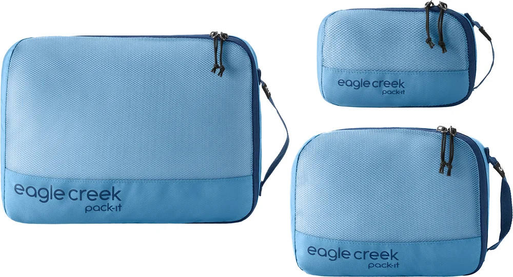 Eagle Creek Pack-It Reveal Cube Set XS/S/M Blue Dawn v:5893570 Eagle Creek Pack-It Reveal Cube Set XS/S/M Blue Dawn v:5893570