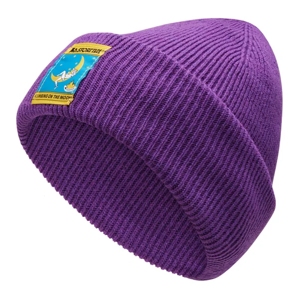 Climbing On The Moon Beanie Viola/Giallo v:4970001