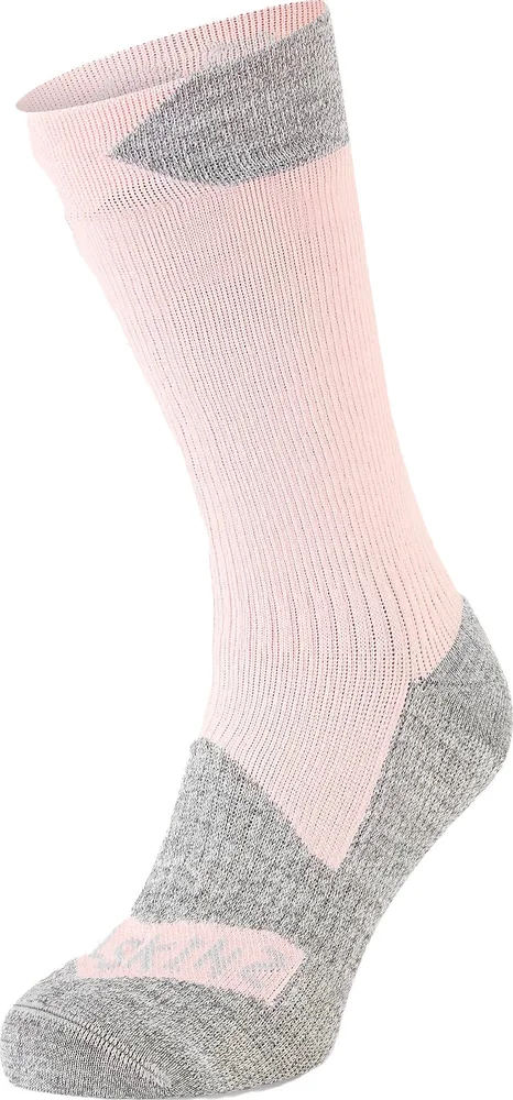 Sealskinz Raynham Waterproof All Weather Mid Length Sock Pink v:1561282 Sealskinz Raynham Waterproof All Weather Mid Length Sock Pink v:1561282