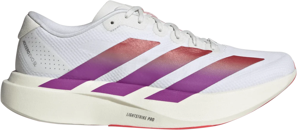Adidas Men's Adizero Evo SL Ftwr white/Lucid red/Crystal white v:6739179