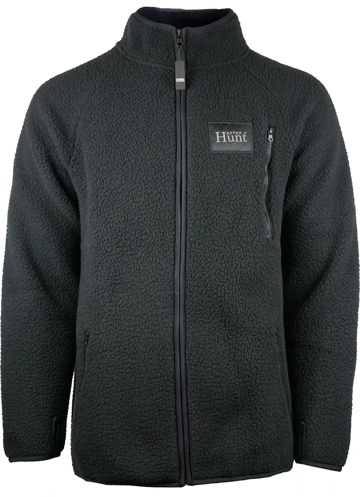Avignon Unisex AFTER Hunt Fleece Jacket Basic Black v:1567250