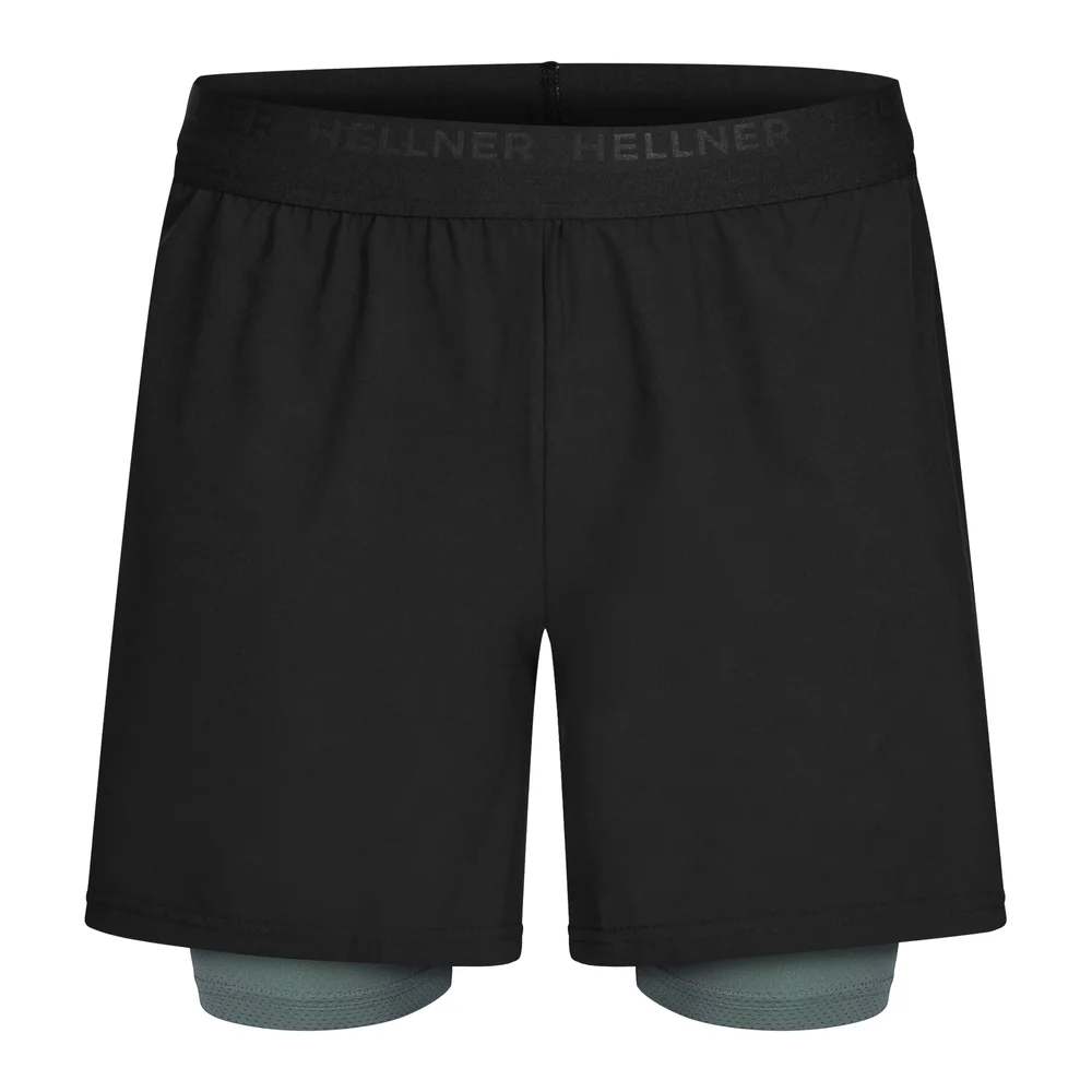 Hellner Kelva 2-in-1 Shorts Men’s Black Beauty/Laurel Wreath v:1187347 Hellner Kelva 2-in-1 Shorts Men’s Black Beauty/Laurel Wreath v:1187347