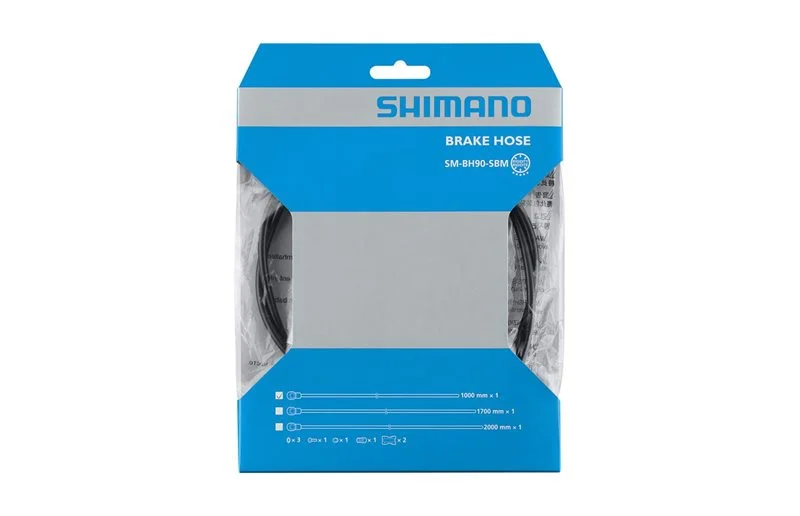 Shimano Bremseslange 1700mm Sm-Bh90-Sbm v:6824245 Shimano Bremseslange 1700mm Sm-Bh90-Sbm v:6824245