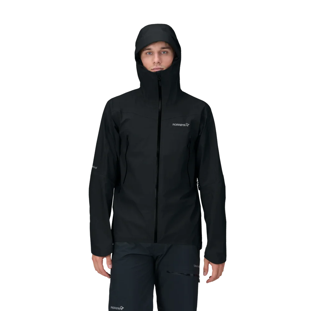 Norrøna Men’s Falketind GORE-TEX Jacket Caviar Black v:8347151 Norrøna Men’s Falketind GORE-TEX Jacket Caviar Black v:8347151