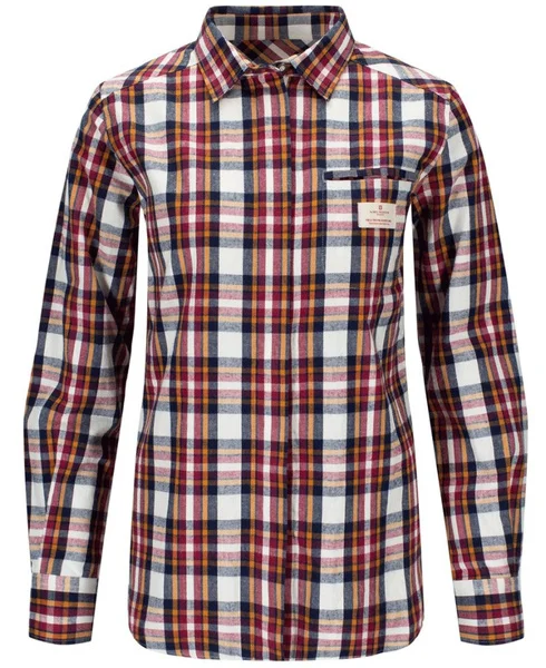 Skauen Field Shirt Womens Chequered White v:8389883