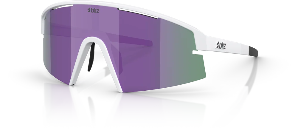 Bliz P006s Matte White/Smoke W Purple Mirror v:2858964 Bliz P006s Matte White/Smoke W Purple Mirror v:2858964