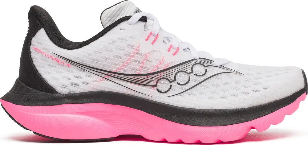 Saucony Women's Kinvara 16 White/black v:8435024