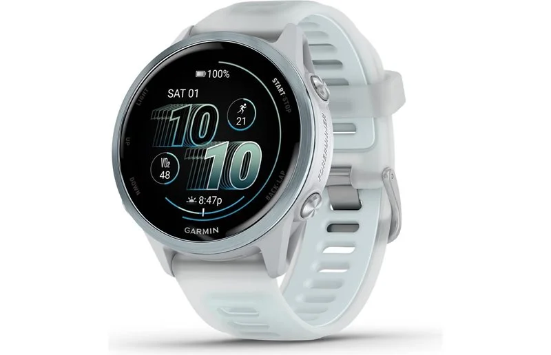 Treningsklokke Garmin Forerunner 570 - 42mm Whitestone/Cloud Blue v:6433983