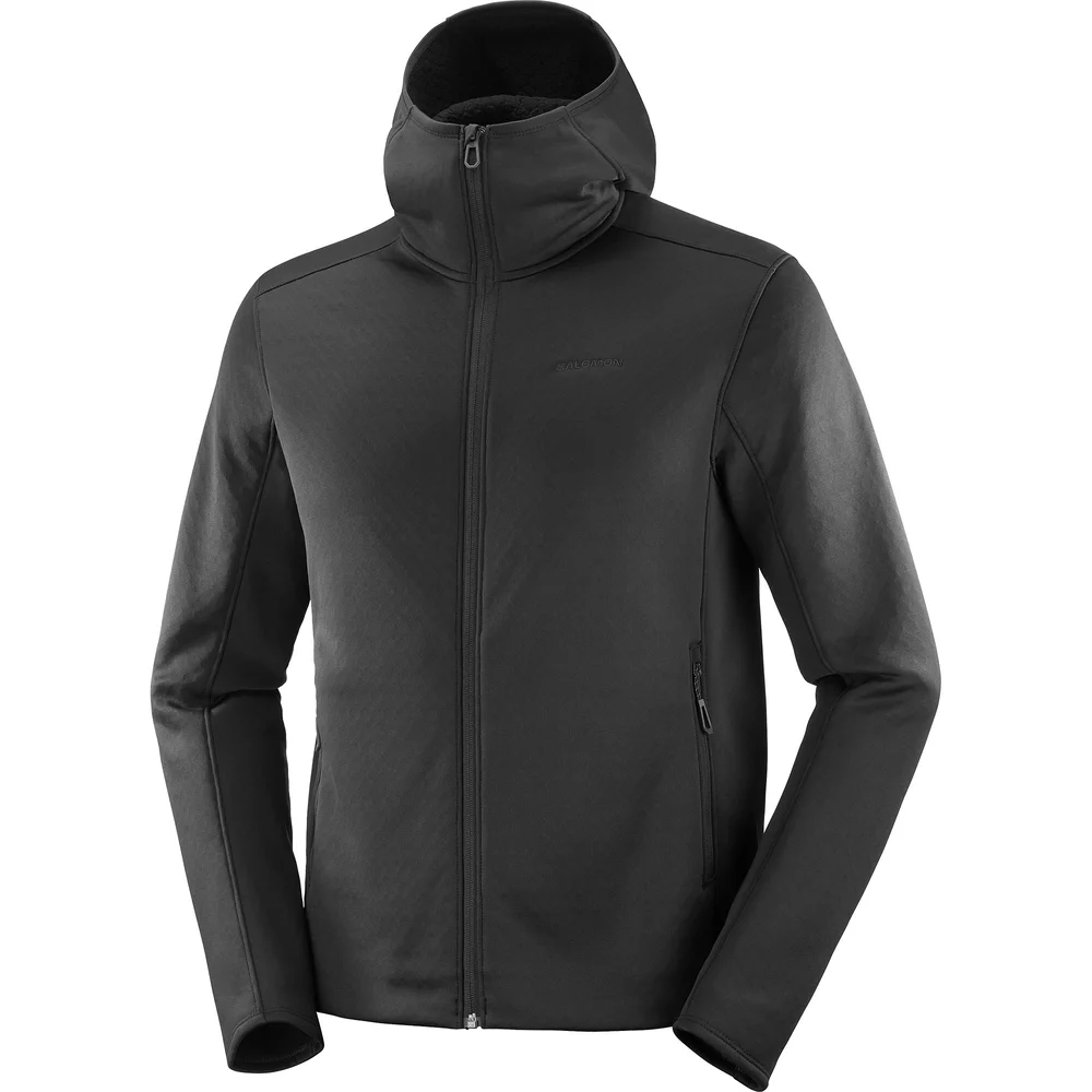 Salomon Men's Sntial Midfleece Deep Black v:2723363
