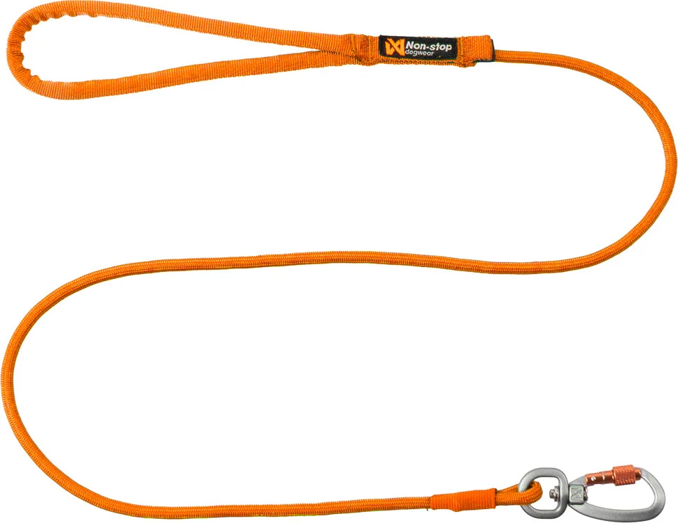 Non-stop Dogwear Trekking Rope Leash Orange v:9067722