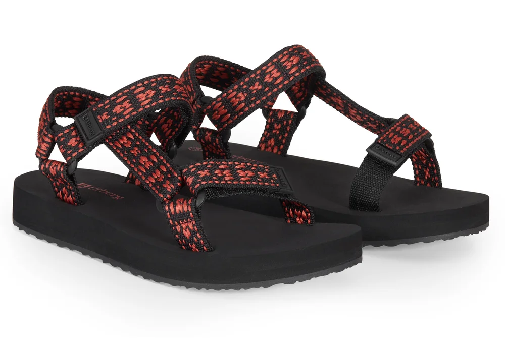 Urberg Kids' Sandal Black/Tandori Spice v:7596097
