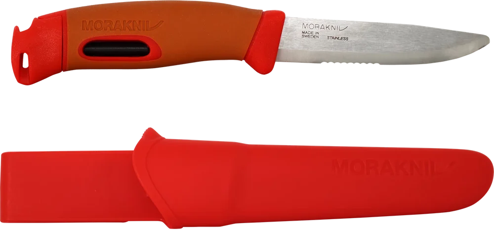 Mora Companion Spark Emergency (S) Hi-Vis Red/Burnt Orange v:6117869