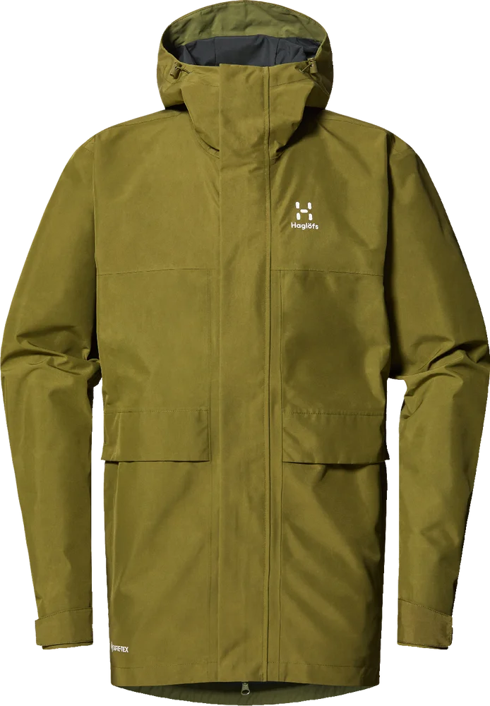 Haglöfs Men’s Reed GORE-TEX Parka Olive Green v:9016320 Haglöfs Men’s Reed GORE-TEX Parka Olive Green v:9016320