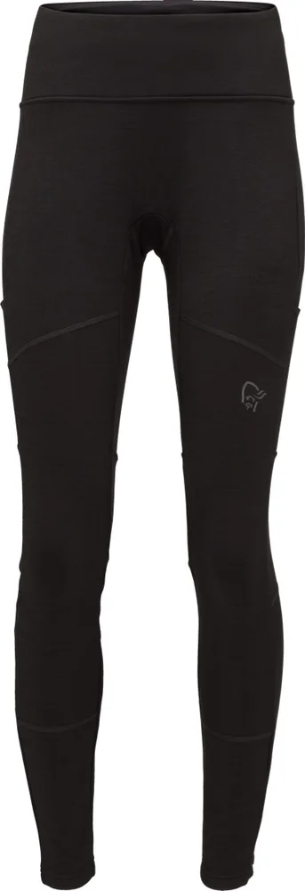 Norrøna Femund Warmwool Flex2 Tights W’S Caviar v:1887446