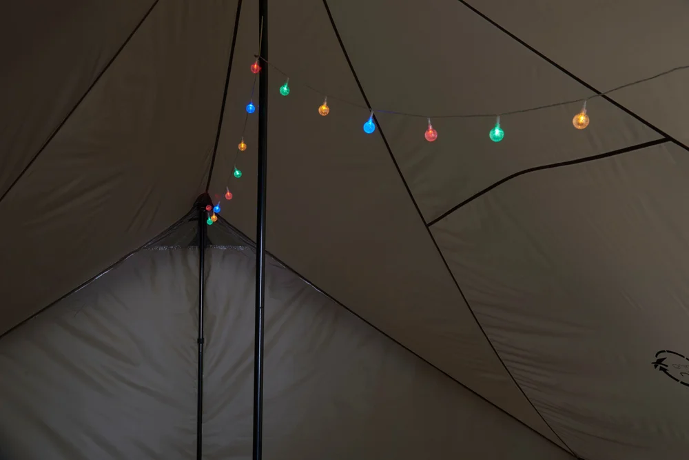 Easy Camp Globe Light Chain Coloured Multi Colored v:1114794