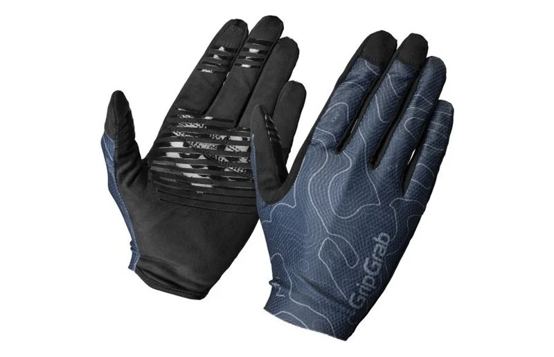 Sykkelhansker GripGrab Rebel Full Finger Summer Gloves Navy Blue v:8689793