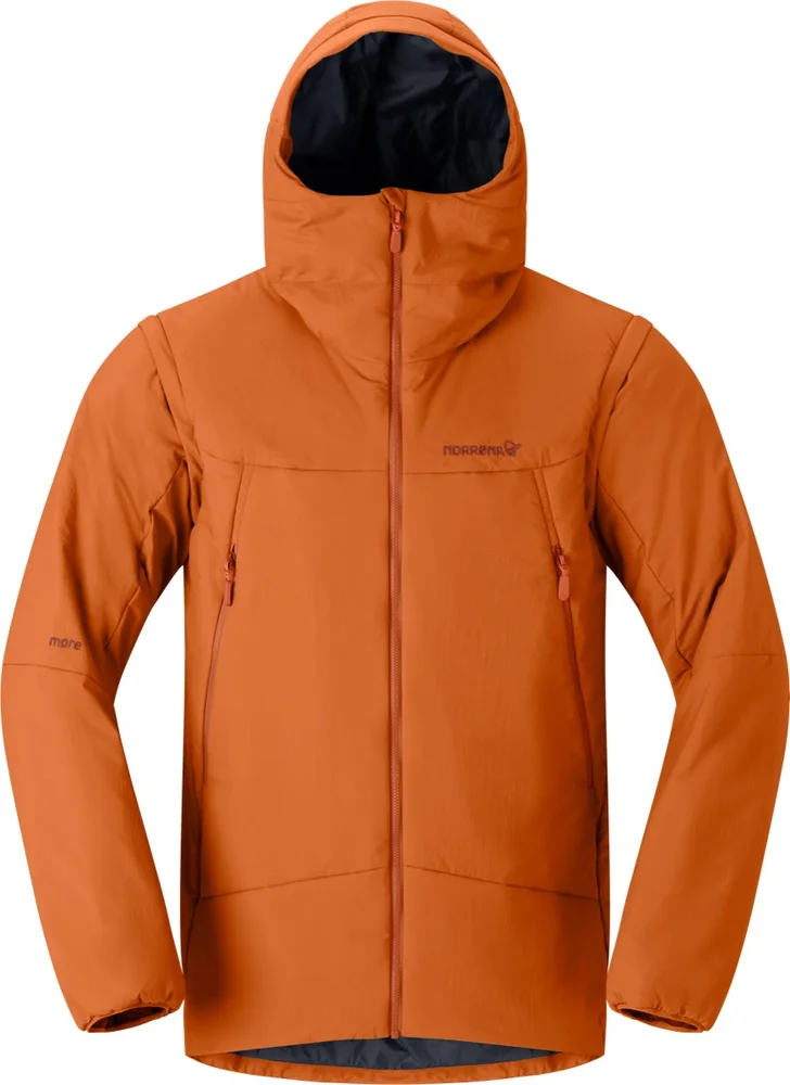 Norrøna Men's Møre Thermo60 Aero200 Jacket Gold Flame v:8204049