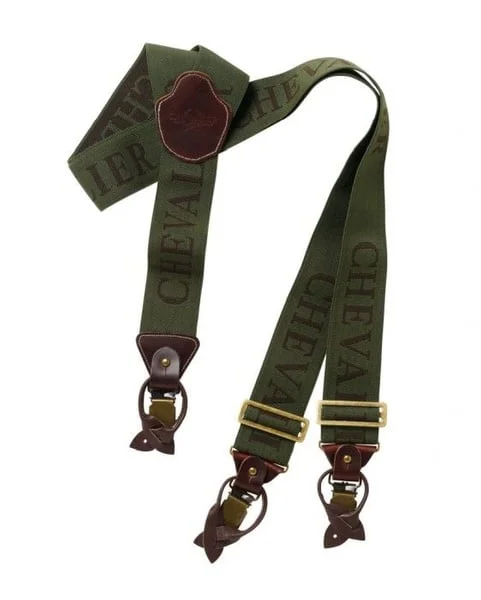 Suspenders 50mm C/S One Size Green v:2204311