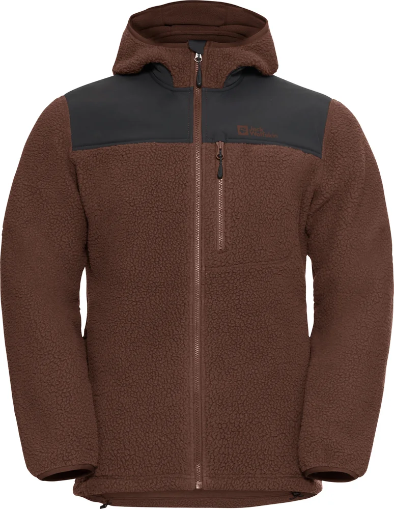 Jack Wolfskin Men’s Kammweg Pile Fz Hot Choc v:4444567 Jack Wolfskin Men’s Kammweg Pile Fz Hot Choc v:4444567