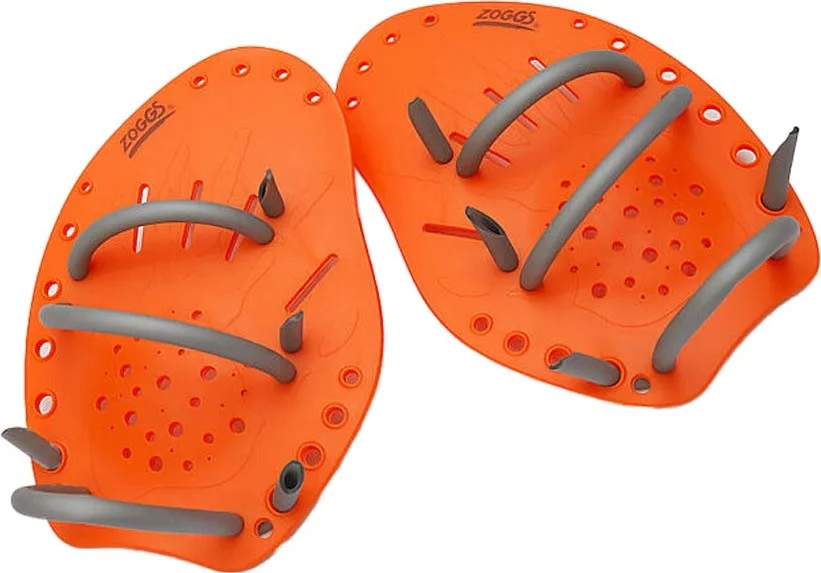 Zoggs Matrix Hand Paddles Orange/Grey v:4205932