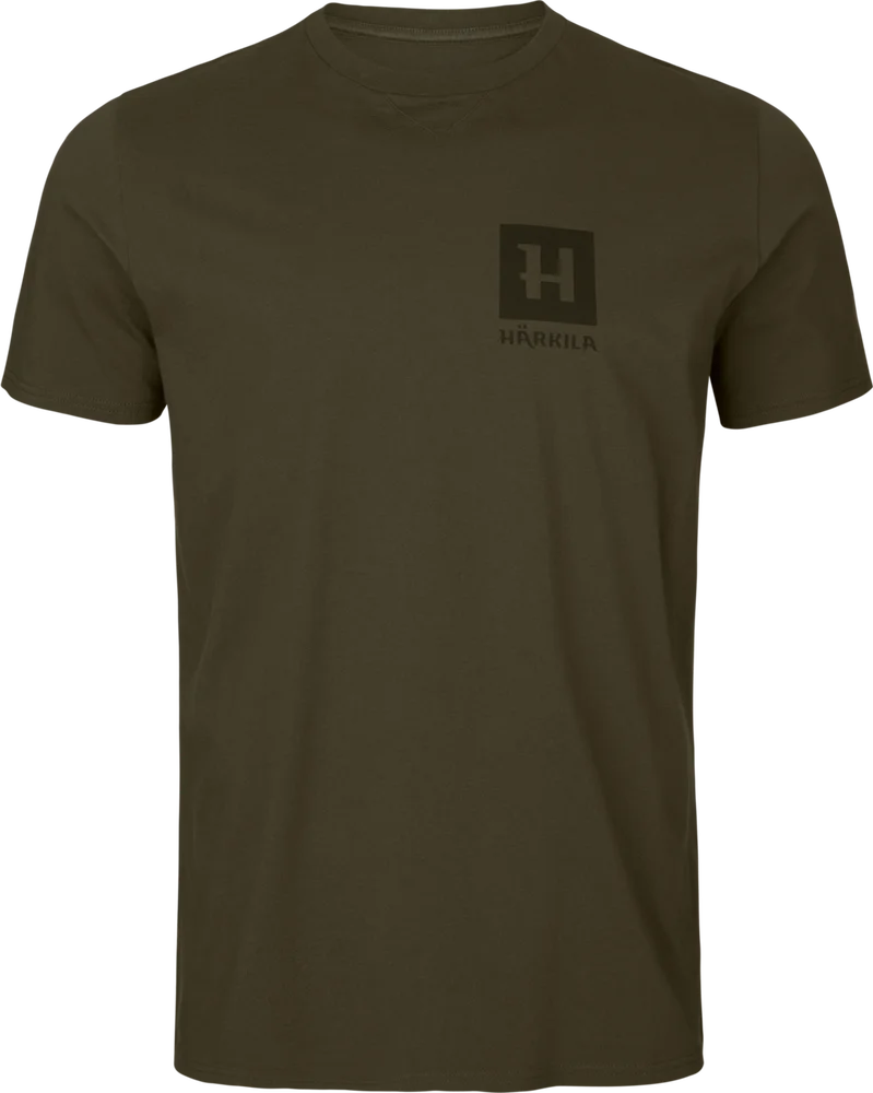 Härkila Men’s Gorm Short Sleeve T-Shirt Willow Green v:8007726 Härkila Men’s Gorm Short Sleeve T-Shirt Willow Green v:8007726