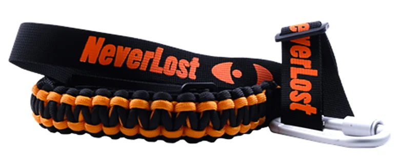 NeverLost Neverlost Gun Sling Alaska Flettet Paracord Våpenreim Black/Orange v:5368969