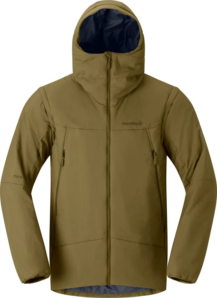 Norrøna Men's Møre Thermo60 Aero200 Jacket Dark Olive v:7415930