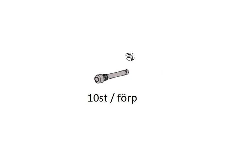 Tektro Lås sprint 31.2mm with Clip 10-Pakning DA2.0 v:5071962