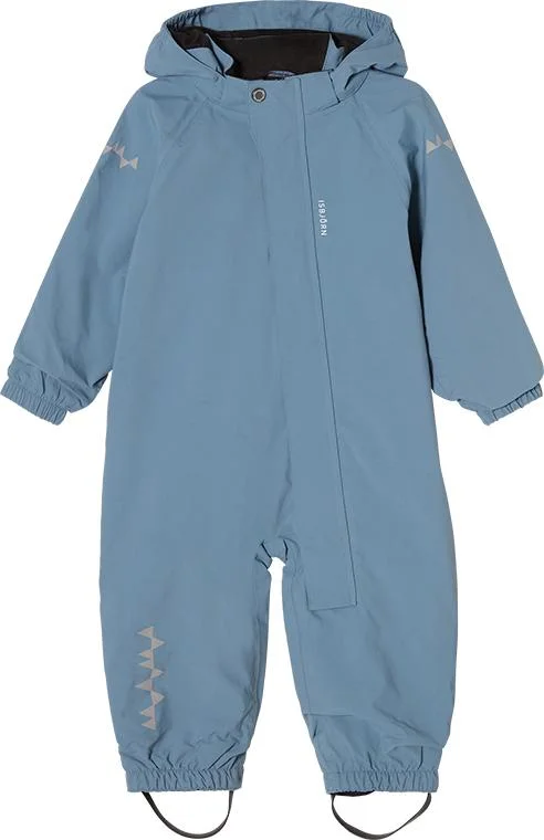 Isbjörn of Sweden Toddlers' Puddle Shell Overall Lagoon v:4642621