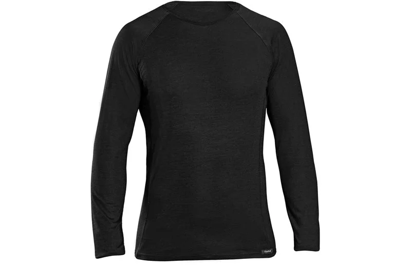 Undertøy GripGrab Merino Blend Thermal Long Sleeve Base Layer Black v:1085210 Undertøy GripGrab Merino Blend Thermal Long Sleeve Base Layer Black v:1085210