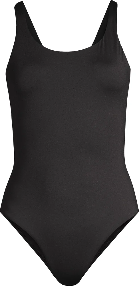 Casall Women's Deep Racerback Swim Suit Black v:8044413