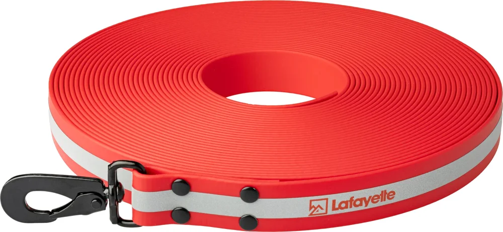 Lafayette Tracking Leash With Reflex - 25mm/15m Red v:3046068