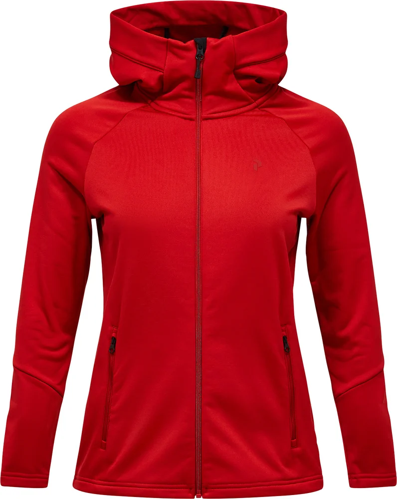 Peak Performance Women’s Rider Essentials Zip Hood Red Pompeian v:2756315 Peak Performance Women’s Rider Essentials Zip Hood Red Pompeian v:2756315