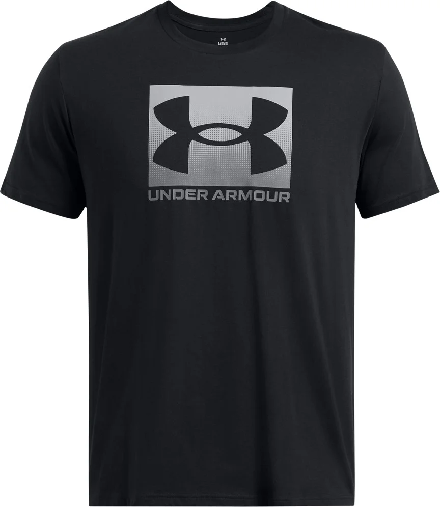 Under Armour Men’s UA Boxed Sports Short Sleeve Black v:8341619 Under Armour Men’s UA Boxed Sports Short Sleeve Black v:8341619