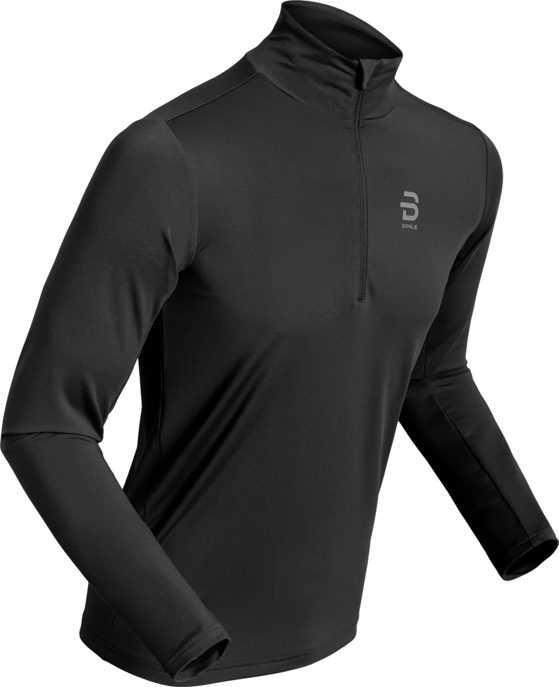 Dæhlie Men’s Half Zip Tempo Obsidian v:5925048 Dæhlie Men’s Half Zip Tempo Obsidian v:5925048