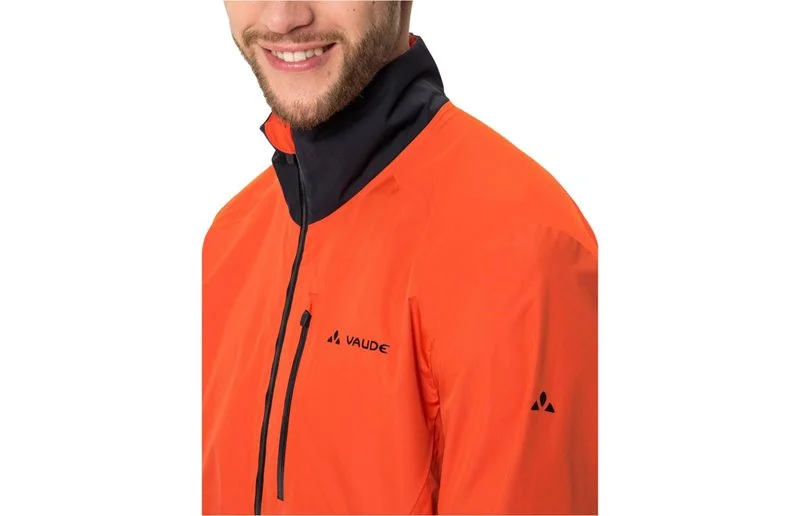 Vaude Kuro Rain Jacket Men Glowing Red v:5019735